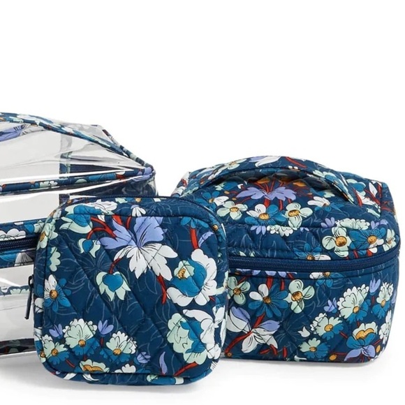 Vera Bradley 3-Piece Cosmetic Organizer Set BRAND NEW - Picture 3 of 5